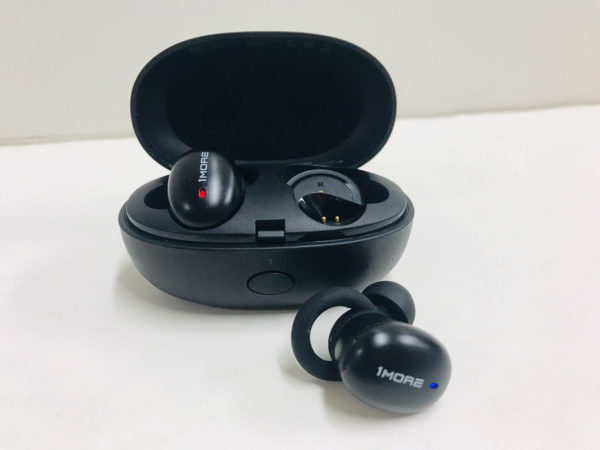 1More Stylish True Wireless Earbud charging in case