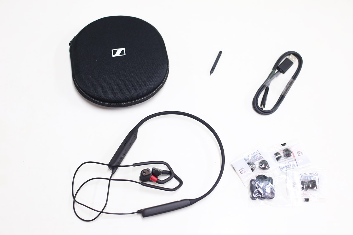 Sennheiser IE80S BT Review included accessories