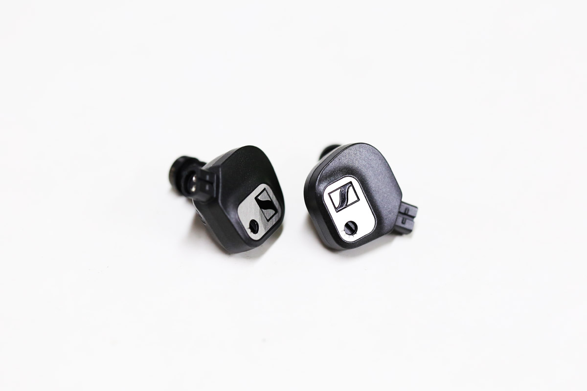 Sennheiser IE80S BT Review earpiece faceplate detail