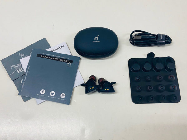 Soundcore Liberty 2 Pro box contents