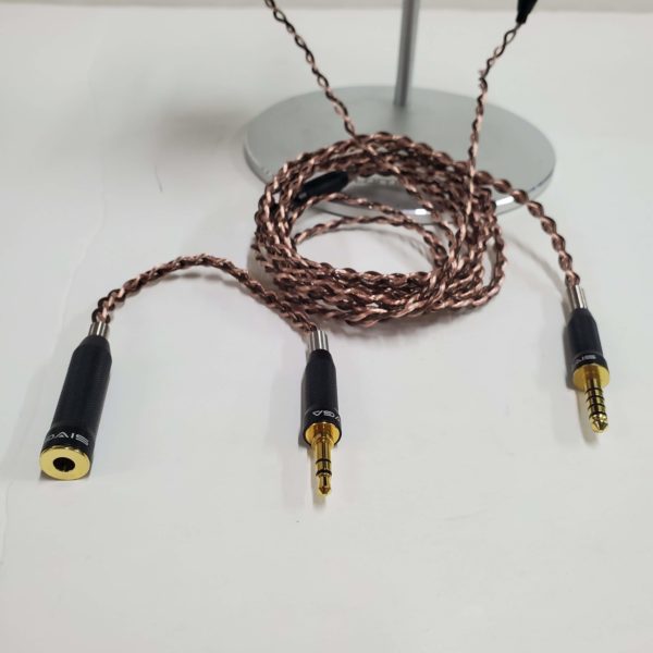 The P-II's 4.4mm Cable and 3.5mm Adapter