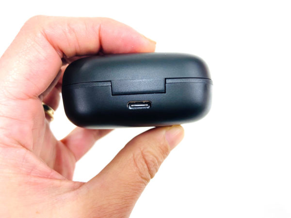 Boltune True Wireless Earbuds employ USB-C connection for charging.