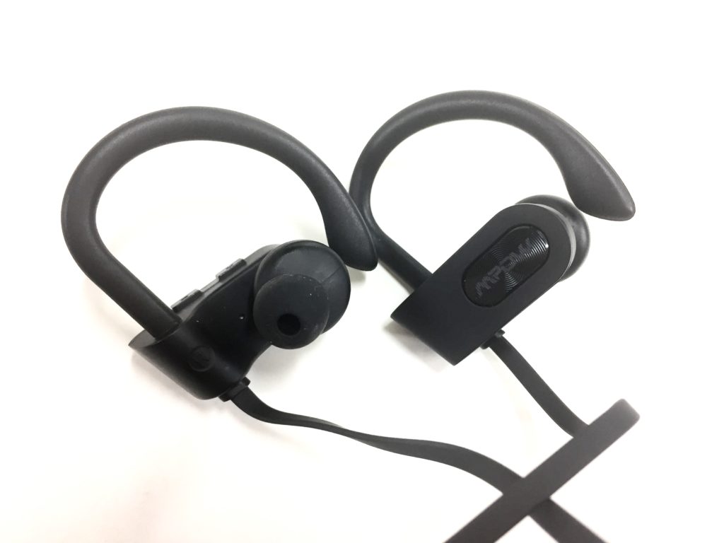 The two MPOW Flame earphones side-by-side