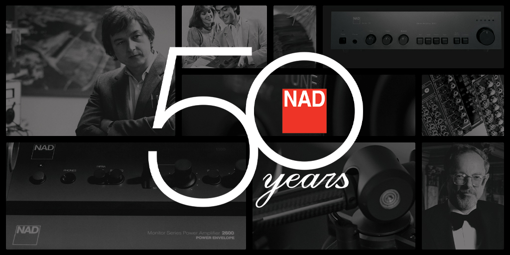 NAD Electronics Celebrates 50 Years of Truth in Power