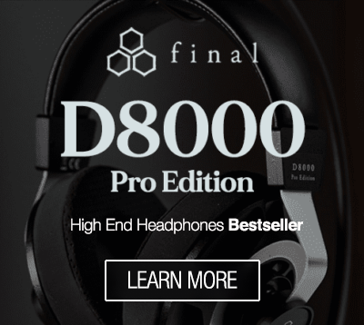 Final Audio D8000 Pro Edition Semi-Open Back Planar Magnetic Headphones