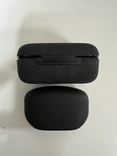 Sony vs. Sennheiser Case Sides for comparison review